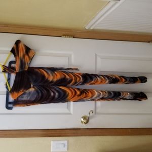 Laqueen tik tok outfit 2 piece tie dye